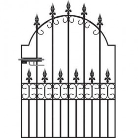 Royal Premier 4' (1.22m) Wrought Iron Garden Gate