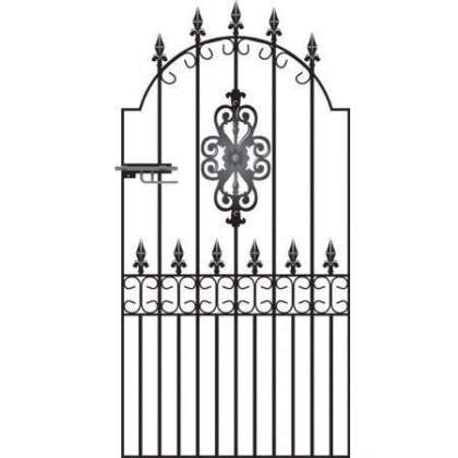 Royal Premier 6' 6" (1.98m) Wrought Iron Side Gate