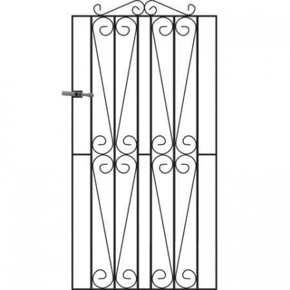 Westminster 6' (1.83m) Wrought Iron Side Gate