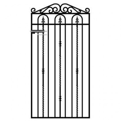 Windsor 6' (1.83m) Wrought Iron Side Gate